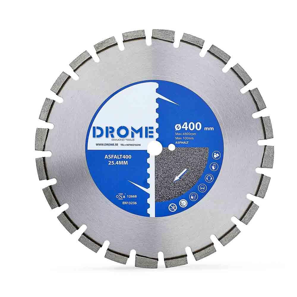 Diamantkapskiva Asfalt 400mm(Drome)